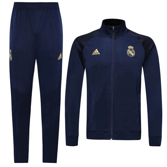 Tuta da Track Real Madrid 2019/2020 Blu Oscuro - Clicca l'immagine per chiudere
